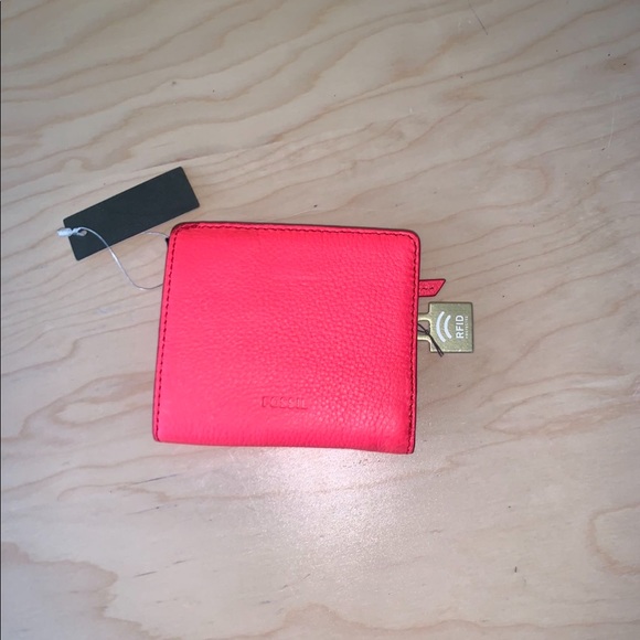 Fossil leather wallet - Picture 2 of 4